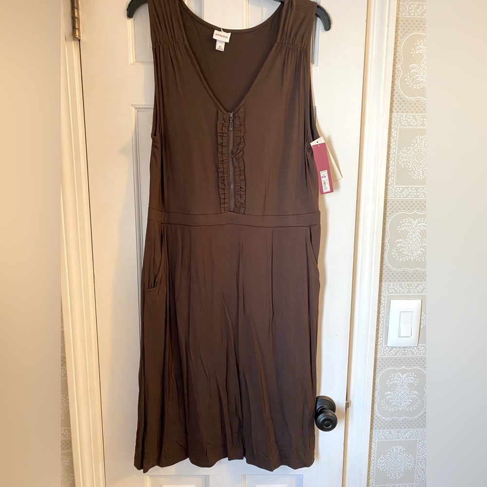 Merona Chocolate Brown Garment (XL)